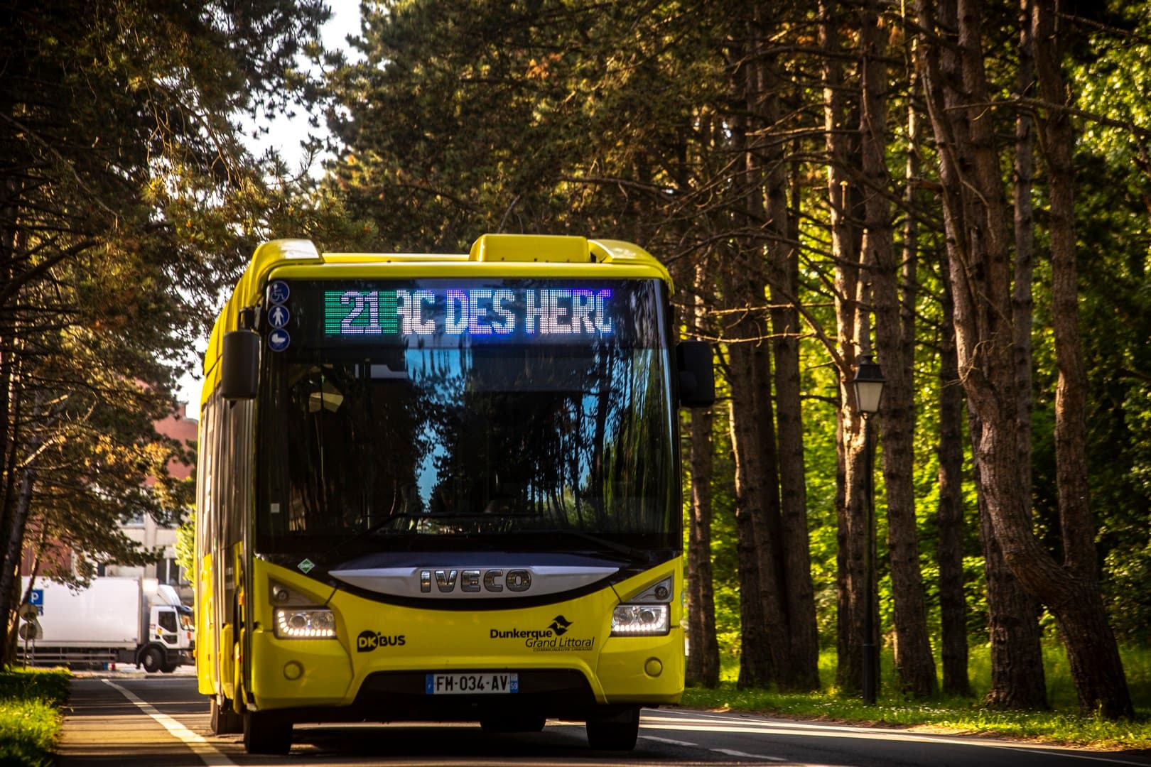 Une ligne de centre-ville. 3 bus électriques desservent la ligne 16 du centre-ville de Dunkerque tous les jours de 7h à 19h.